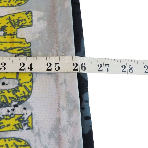 Reversible Lacrosse Pinnie Jersey ATOMIC LAX Radioactive Design Gray/Yellow XL - Picture 14 of 14